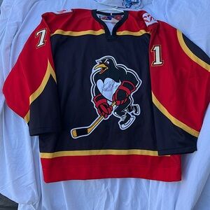 Konstantinos koltsov Jersey Men’s size 56 AHL Red signed